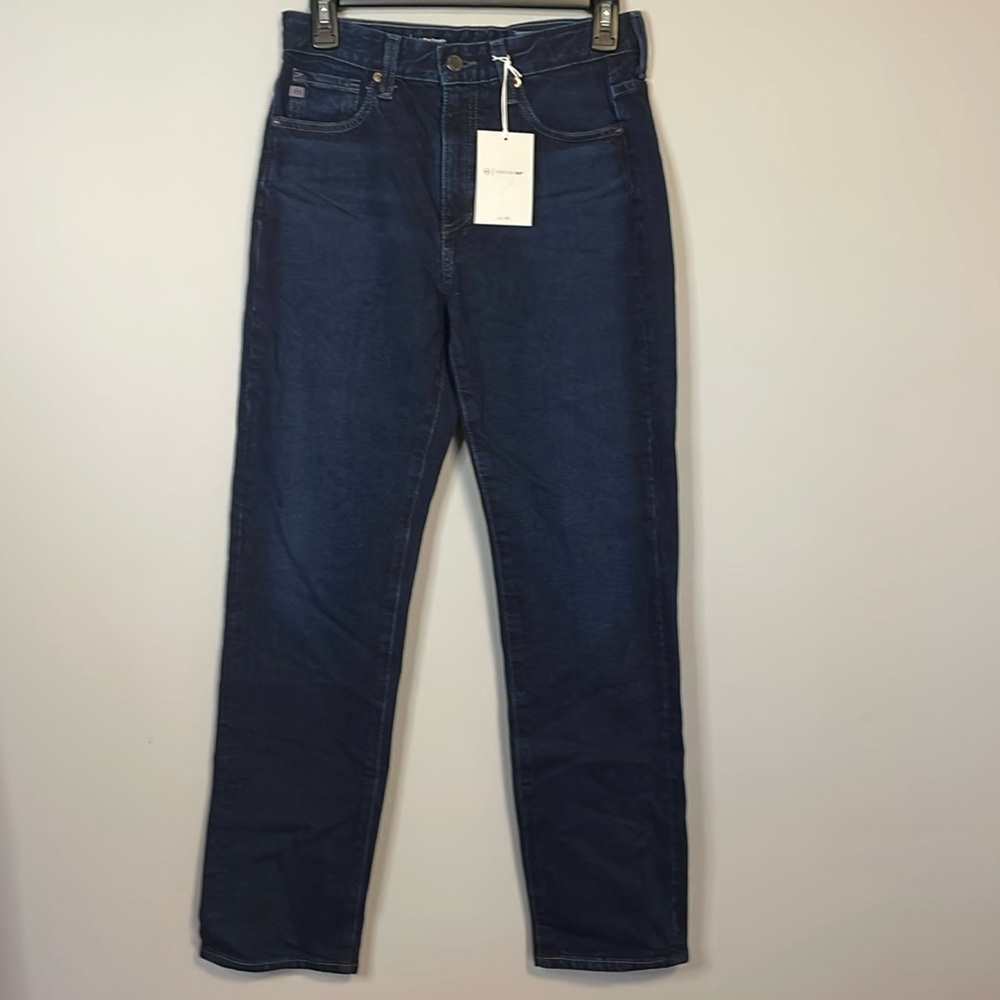 AG Adriano Goldschmied Saige High Rise Straight Jeans Size 26 NEW